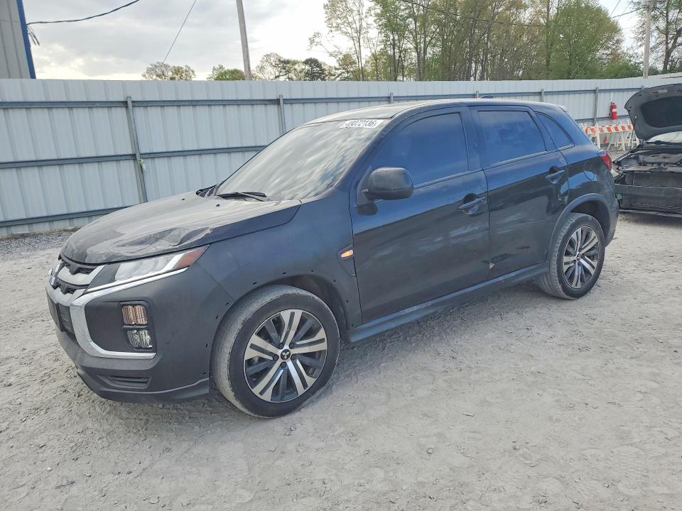 2022 Mitsubishi Outlander VIN JA4APUAU1NU000821 COPART salvage auction — FRONT END, Nc - Salvage Certificate Of Title, sold $3,250 on 2026-07-08 (photo 1)