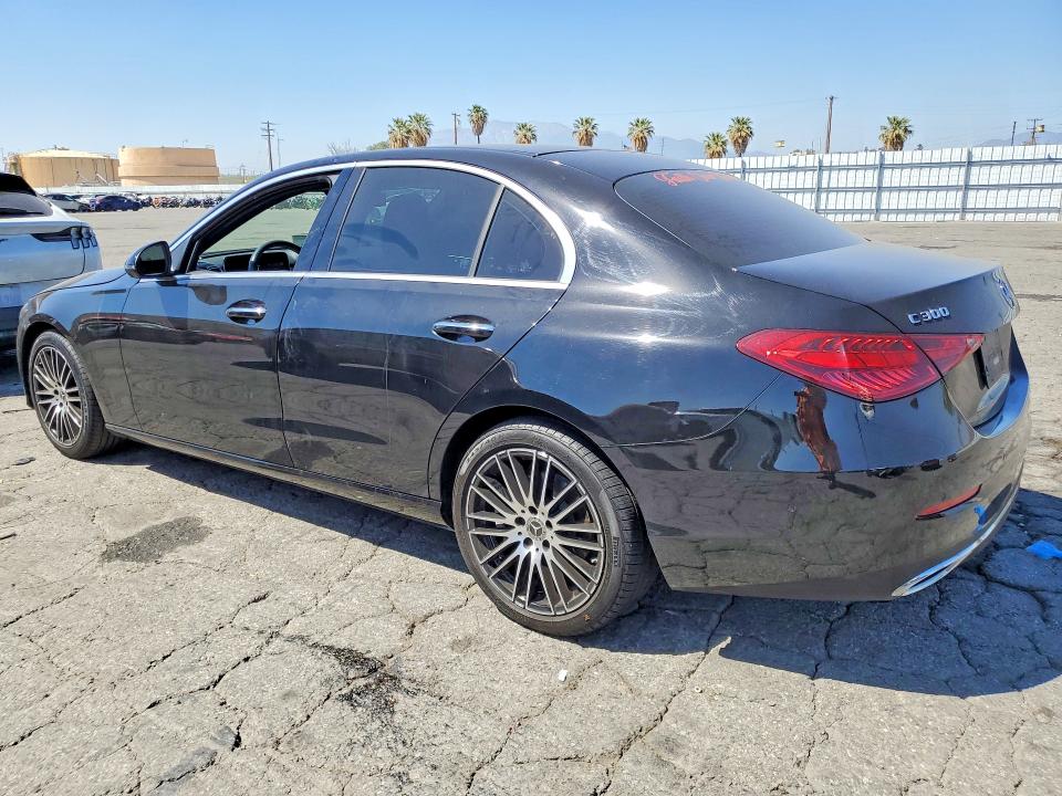 2023 Mercedes-benz C-klasse VIN W1KAF4GB7PR081527 COPART salvage auction — SIDE, Ca - Salvage Certificate, sold $4,350 on 2026-07-30 (photo 2)