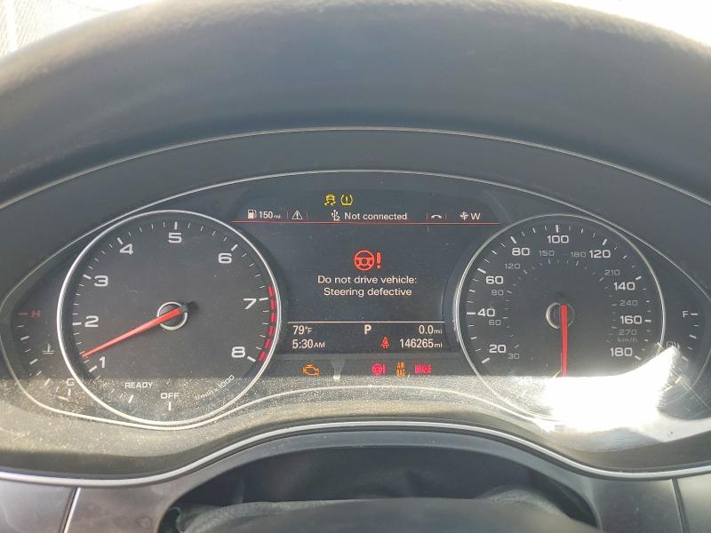 2018 Audi A6 VIN WAUG8AFC7JN025669 COPART salvage auction — REAR END, Fl - Certificate Of Title, sold $4,250 on 2026-07-09 (photo 9)