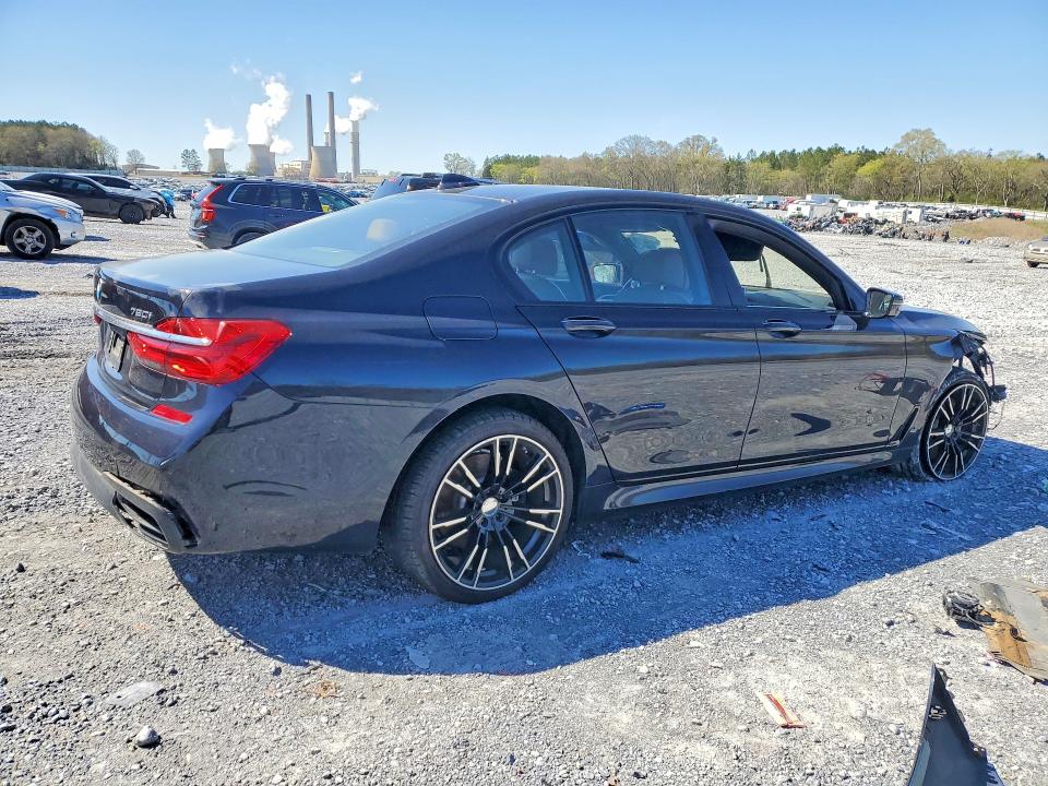 2016 BMW 7 series VIN WBA7B0C54GG526890 COPART salvage auction — FRONT END, VA - CERTIFICATE OF TITLE, sold $3,850 on 2026-07-02 (photo 3)