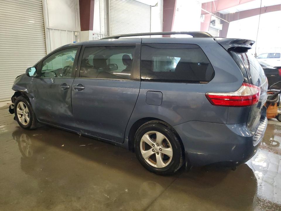 2015 Toyota Sienna VIN 5TDKK3DC2FS579121 COPART salvage auction — FRONT END, In - Cert Of Title-Salvage Title, sold $1,800 on 2026-07-27 (photo 2)