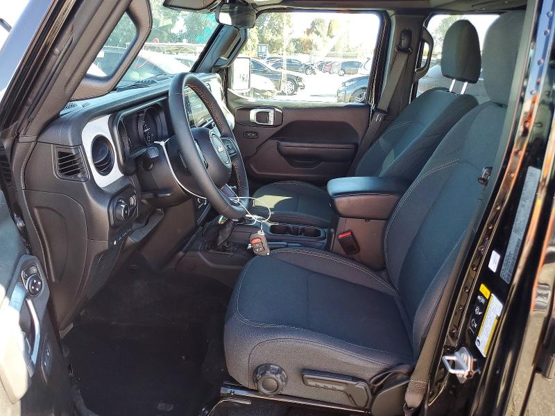 2024 Jeep Wrangler / VIN 1C4RJXN64RW185481 COPART salvage auction — REAR END, Ca - Salvage Certificate, sold $16,500 on 2026-07-02 (photo 7)