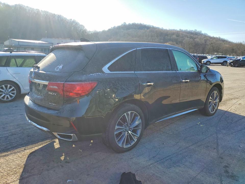 2018 Acura Mdx VIN 5J8YD4H52JL017902 COPART salvage auction — SIDE, Pa - Certificate Of Salvage, sold $11,300 on 2026-07-27 (photo 3)