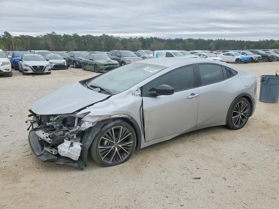 2023 Toyota Prius VIN JTDACAAU2P3013604 COPART salvage auction — FRONT END, Sc - Cert Of Title-Salvage, sold $12,600 on 2026-07-15 (photo 1)