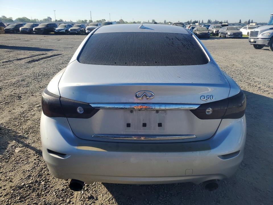 2017 Infiniti VIN JN1EV7AP9HM743274 COPART salvage auction — FRONT END, Wv - Salvage Certificate, sold $2,500 on 2026-07-16 (photo 6)