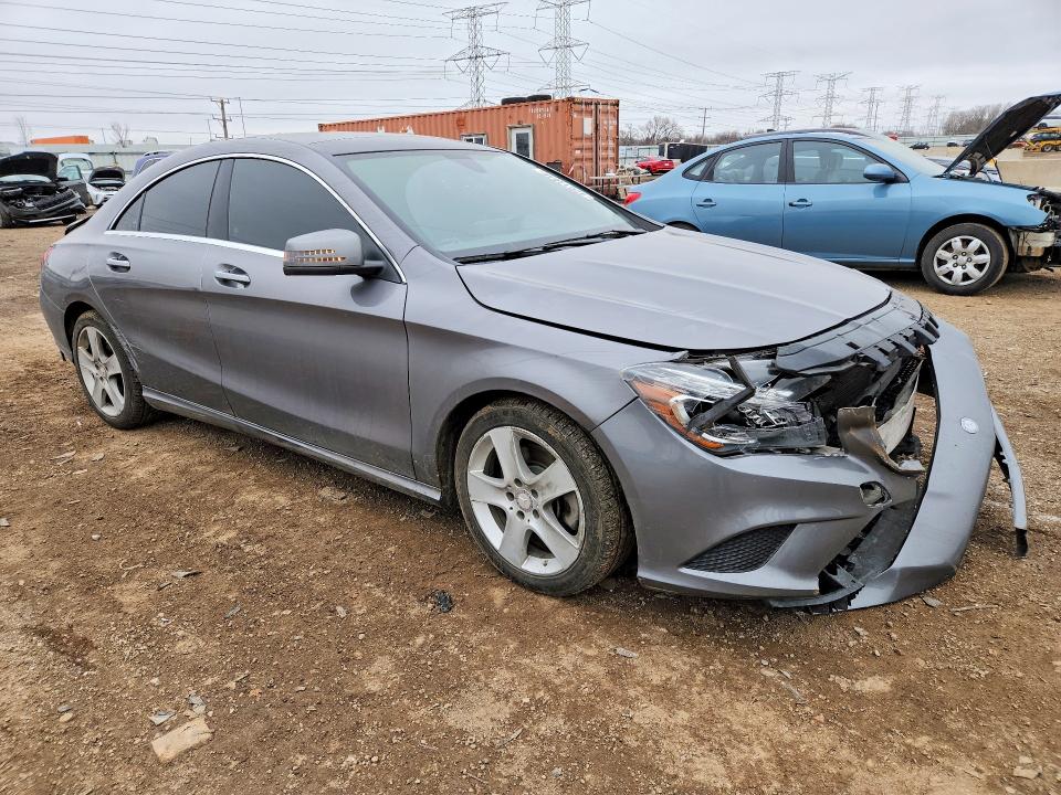 2015 Mercedes-benz VIN WDDSJ4GB5FN185667 COPART salvage auction — REAR END, Id - Salvage Certificate Of Title, sold $1,650 on 2026-07-21 (photo 4)