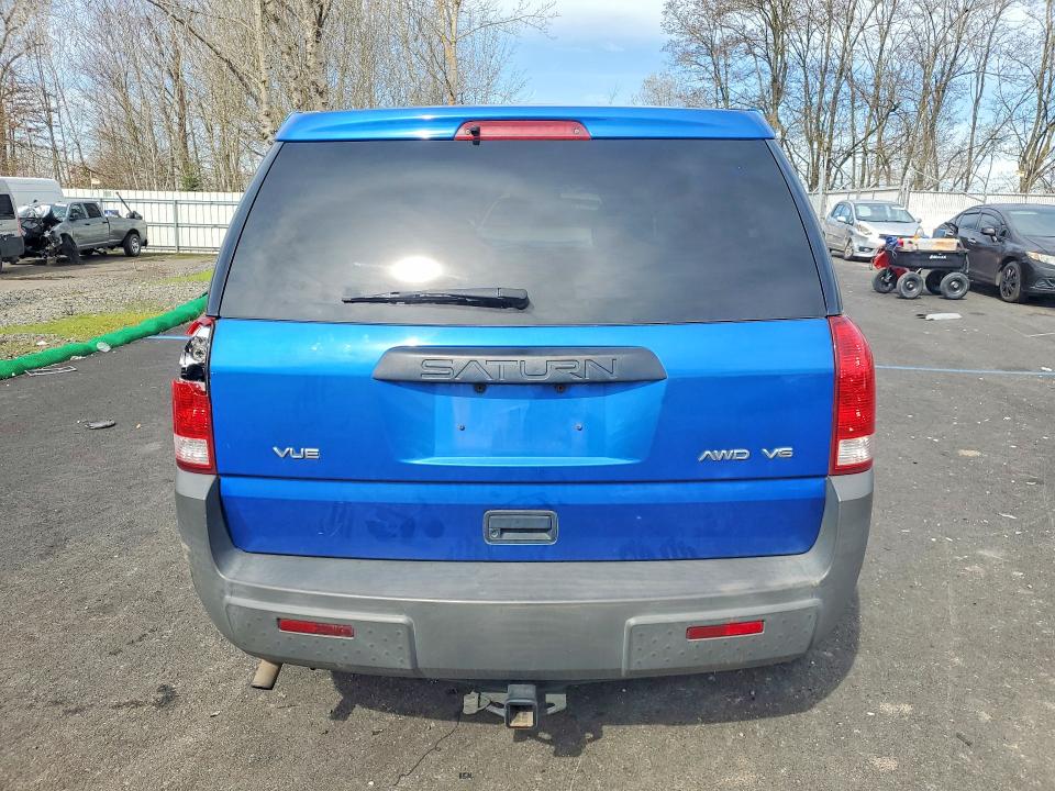 2003 Saturn Vue VIN 5GZCZ63B83S865406 COPART salvage auction — REAR END, Or - Salvage Title Certificate, sold $450 on 2026-07-08 (photo 6)