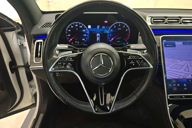 2021 Mercedes-benz S class VIN W1K6G7GB1MA049655 COPART salvage auction — Normal Wear, CA - CERTIFICATE OF TITLE (P), sold $44,500 on 2026-04-27 (photo 9)