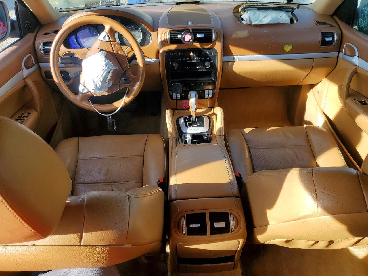 2005 Porsche Cayenne VIN WP1AA29P65LA23168 COPART salvage auction — Front End, CA - SALVAGE CERTIFICATE, sold $300 on 2026-07-10 (photo 8)