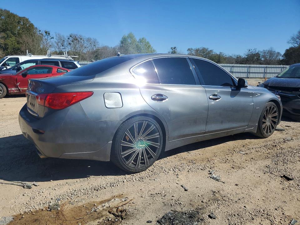 2017 Infiniti Q50 VIN JN1EV7AP1HM740269 COPART salvage auction — MINOR DENT/SCRATCHES, Mt - Certificate Of Title, sold $1,500 on 2026-07-28 (photo 3)