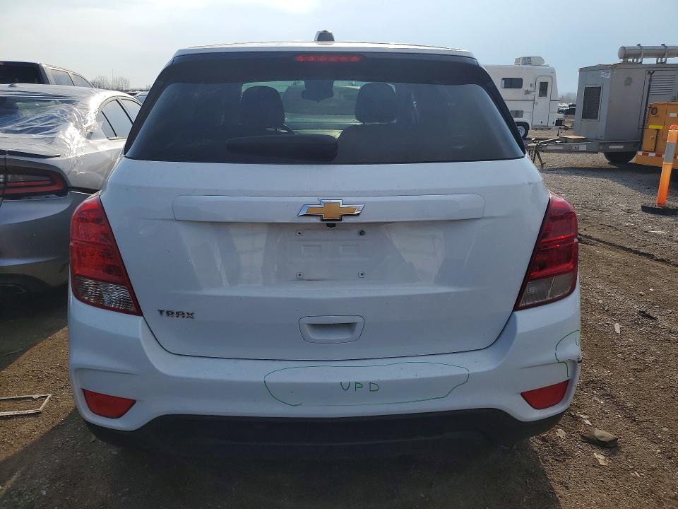 2021 Chevrolet Trax VIN KL7CJKSB7MB329726 COPART salvage auction — FRONT END, Il - Salvage Certificate, sold $1,300 on 2026-07-21 (photo 6)