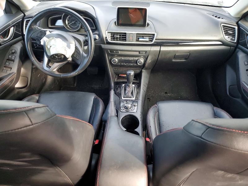 2014 Mazda VIN JM1BM1M71E1217245 COPART salvage auction — FRONT END, Tx - Salvage Vehicle Title, sold $175 on 2026-07-30 (photo 8)