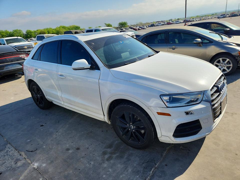 2016 Audi Q3 VIN WA1BFCFS7GR008601 COPART salvage auction — FRONT END, Tx - Salvage Vehicle Title, sold $2,800 on 2026-07-06 (photo 4)