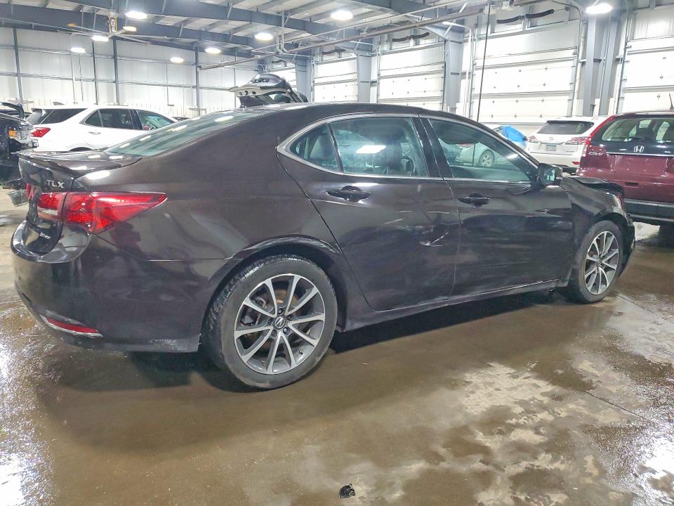 2015 Acura Tlx VIN 19UUB3F54FA000152 COPART salvage auction — FRONT END, Mn - Cert Of Title-Salvage, sold $250 on 2026-07-09 (photo 3)