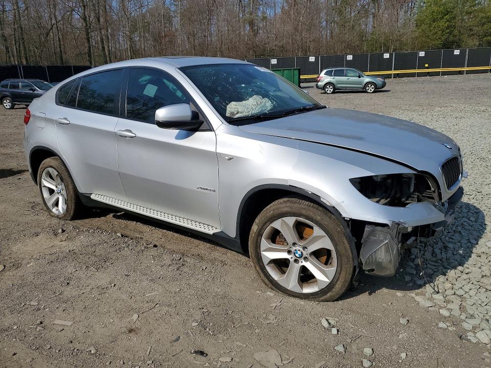2014 BMW X6 VIN 5UXFG2C50E0H09741 COPART salvage auction — FRONT END, Md - Cert Of Salvage > 75% Damage, sold $800 on 2026-07-24 (photo 4)