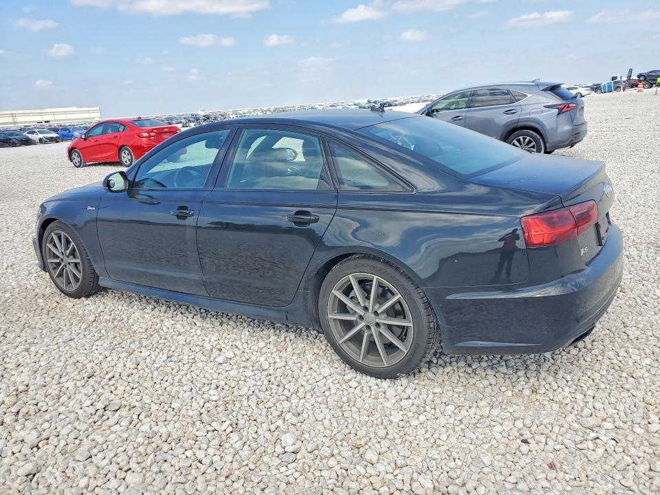 2016 Audi A6 VIN WAUFGAFC0GN176991 COPART salvage auction — SIDE, Tx - Salvage Vehicle Title, sold $6,900 on 2026-07-02 (photo 2)