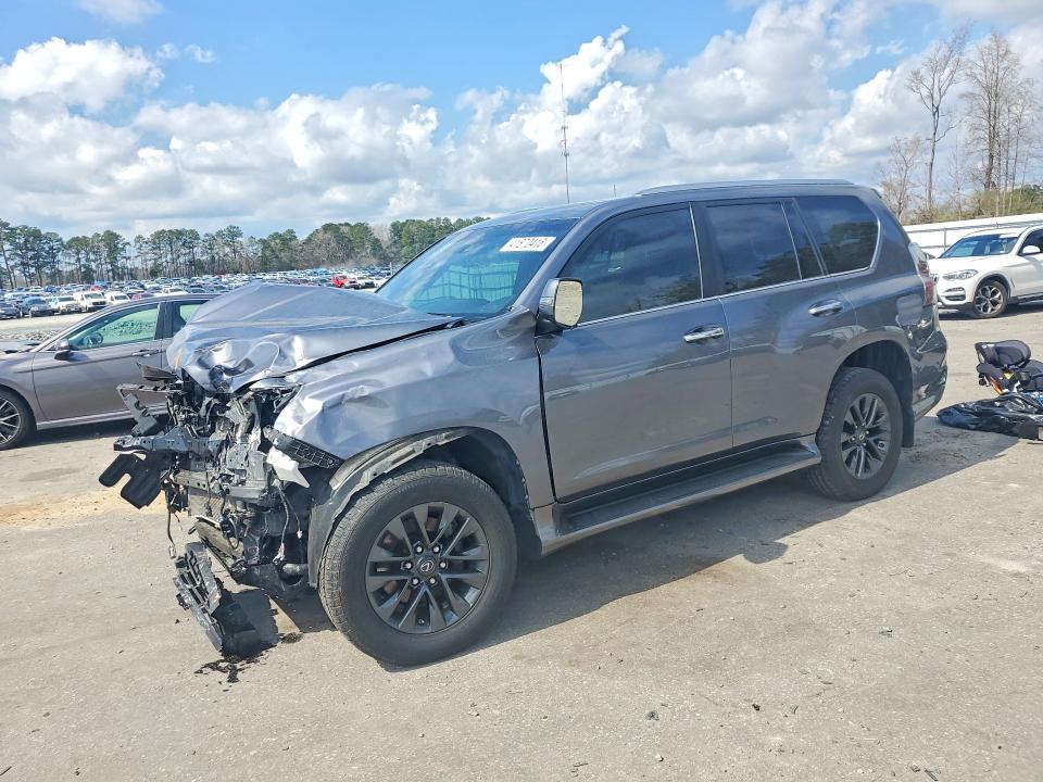 2021 Lexus Gx 460 VIN JTJAM7BX5M5302644 COPART salvage auction — Front End, NC - SALVAGE CERTIFICATE OF TITLE, sold $10,900 on 2026-04-16 (photo 1)