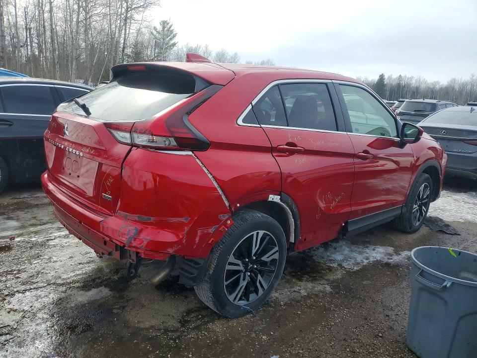 2024 Mitsubishi Eclipse cross VIN JA4ATVAA0RZ628613 COPART salvage auction — FRONT END, Salvage Title, sold $4,200 on 2026-07-30 (photo 3)