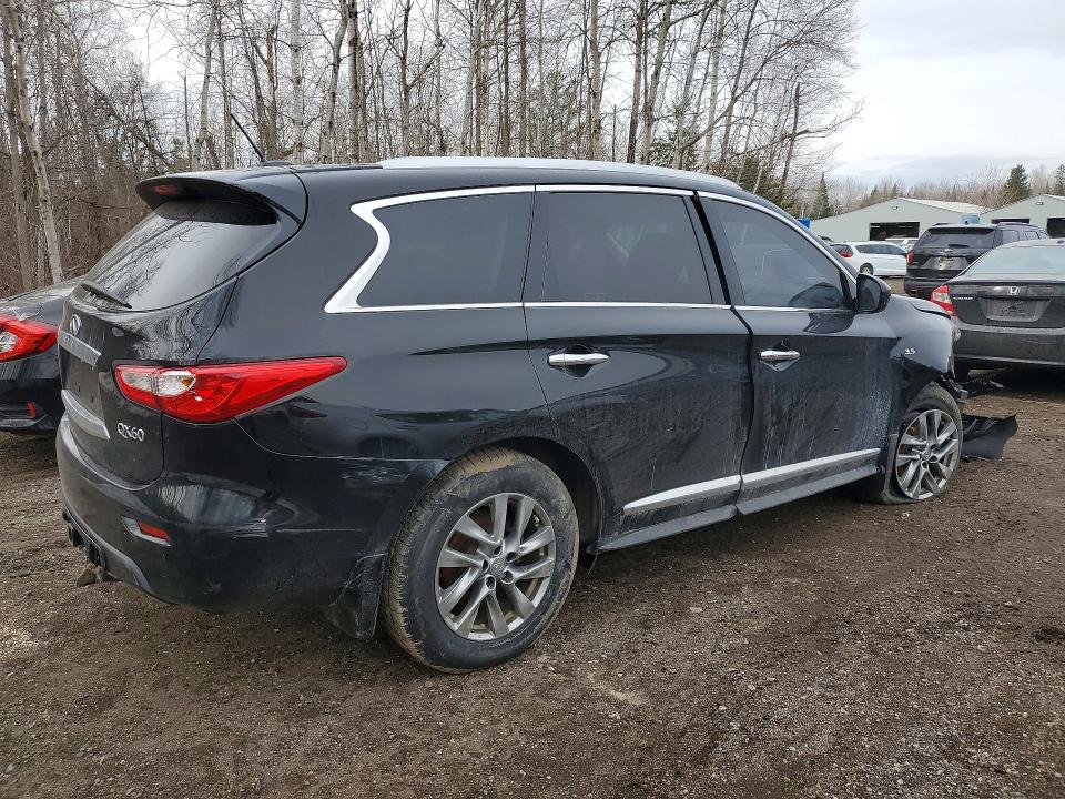 2014 Infiniti Qx60 VIN 5N1AL0MM3EC550352 COPART salvage auction — FRONT END, Salvage Title, sold $2,350 on 2026-08-20 (photo 3)