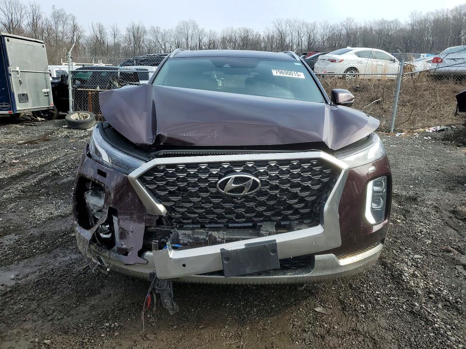 2022 Hyundai VIN KM8R7DHE6NU372299 COPART salvage auction — FRONT END, Md - Cert Of Salvage > 75% Damage, sold $9,000 on 2026-07-02 (photo 5)