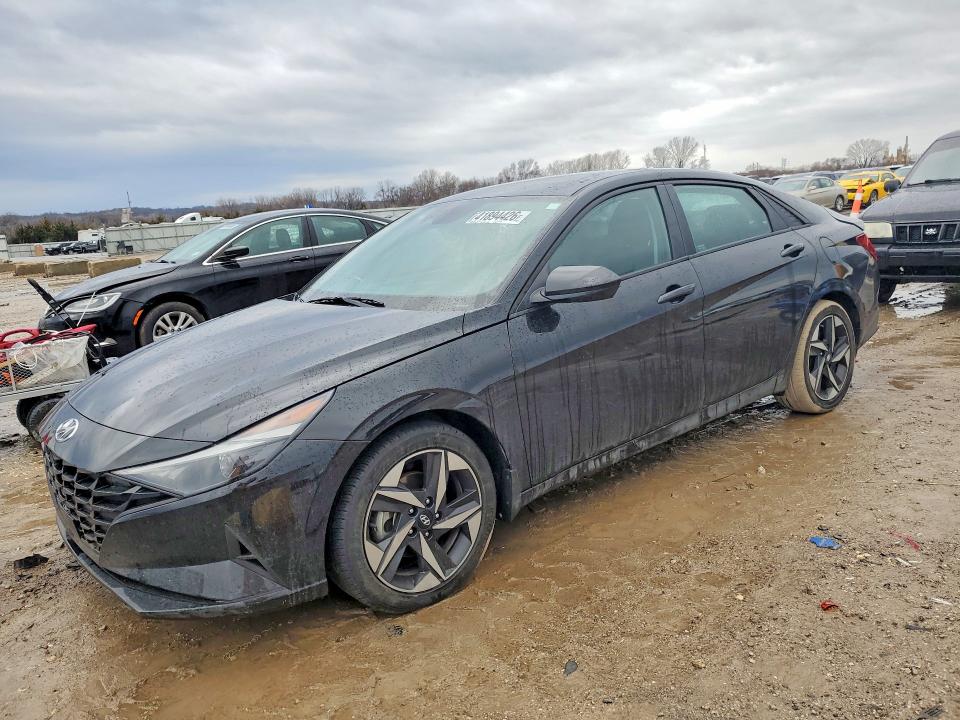 2023 Hyundai Elantra VIN KMHLS4AG6PU568021 COPART salvage auction — SIDE, Id - Salvage Certificate Of Title, sold $4,350 on 2026-07-30 (photo 1)