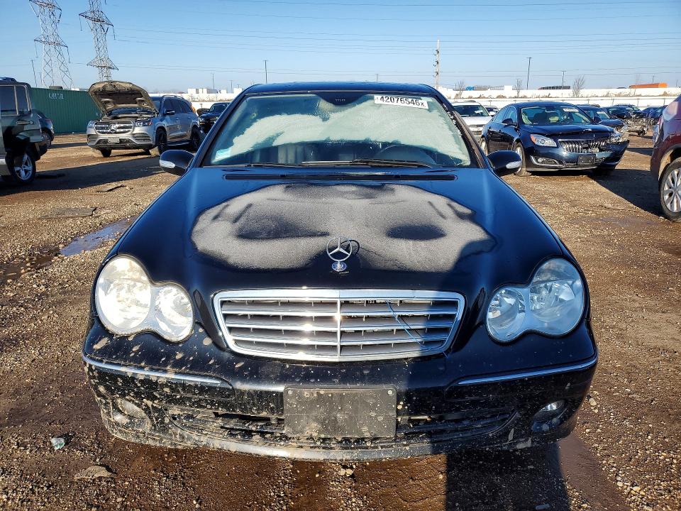 2006 Mercedes-benz C-klasse VIN WDBRF92H96F787936 COPART salvage auction — REAR END, Il - Salvage Certificate, sold $450 on 2026-07-07 (photo 5)