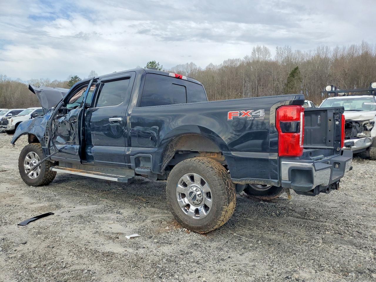 2023 Ford F250 VIN 1FT8W2BT8PED24072 COPART salvage auction — Front End, LA - CERT OF TITLE-SALVAGE, sold $7,000 on 2026-03-23 (photo 2)