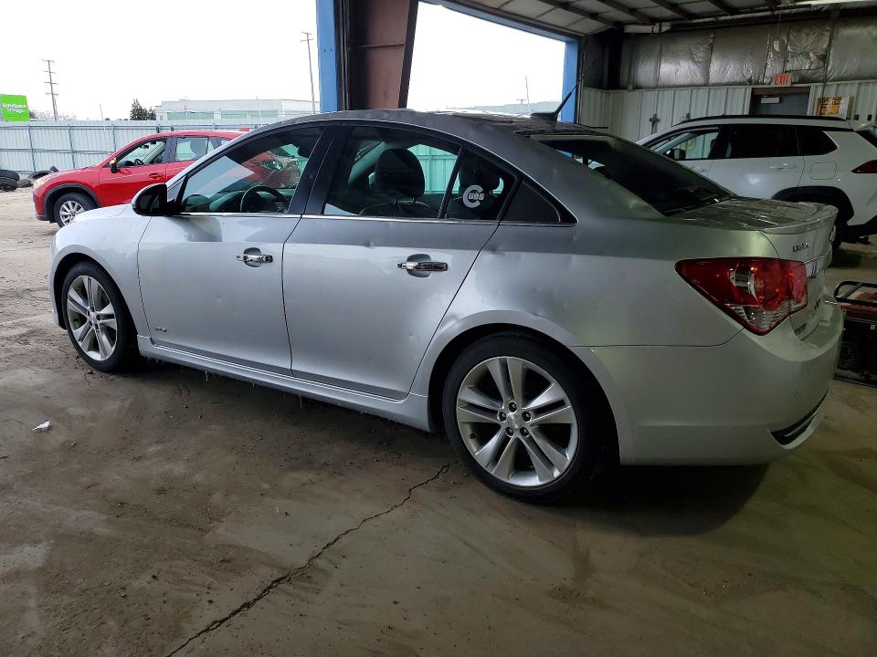 2013 Chevrolet Cruze VIN 1G1PG5SB9D7176489 COPART salvage auction — HAIL, Il - Salvage Certificate, sold $250 on 2026-07-10 (photo 2)
