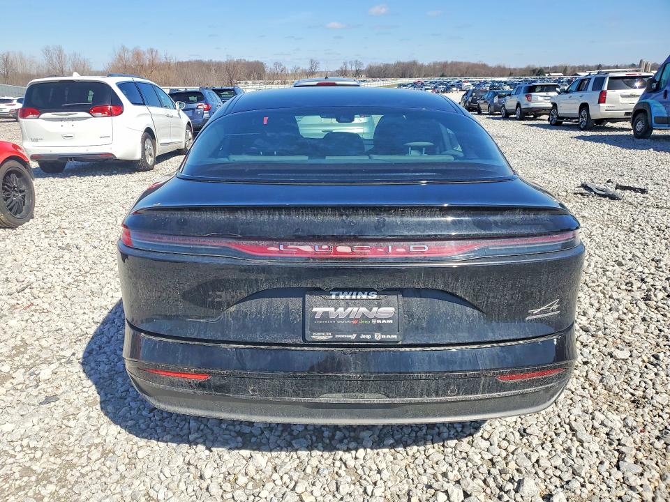 2024 Lucid Air VIN 50EA1TEA7RA005381 COPART salvage auction — SIDE, Mi - Scrap Certificate Of Title, sold $9,600 on 2026-09-03 (photo 6)