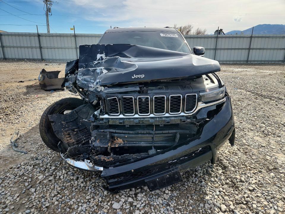 2021 Jeep Grand cherokee VIN 1C4RJKBG0M8114372 COPART salvage auction — FRONT END, MT - SALVAGE CERTIFICATE OF A VEHIC, sold $5,200 on 2026-07-02 (photo 5)
