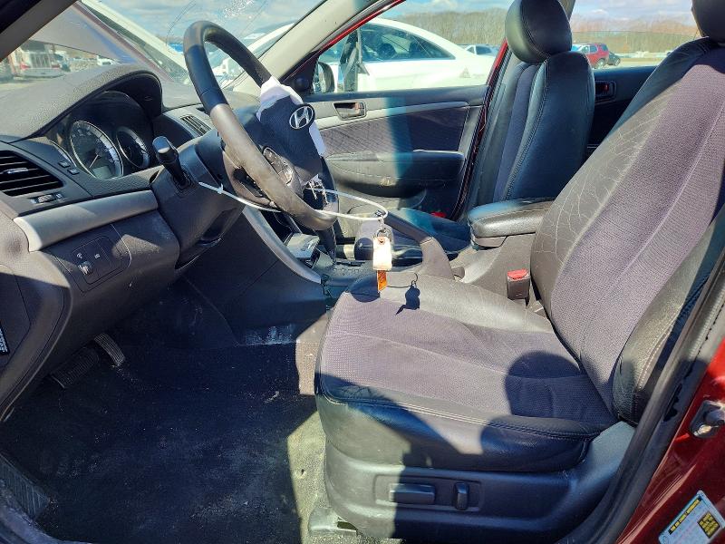 2009 Hyundai Sonata VIN 5NPEU46C79H510610 COPART salvage auction — FRONT END, Ma - Cert Of Title-Salvg Parts Only, sold $125 on 2026-07-29 (photo 7)