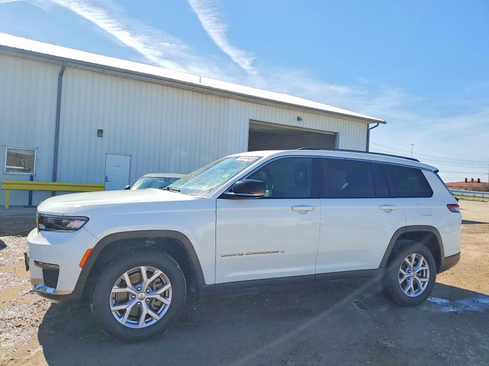 2021 Jeep Grand cherokee l VIN 1C4RJKBG4M8134298 COPART salvage auction — NORMAL WEAR, IA - CERTIFICATE OF TITLE, sold $12,400 on 2026-07-24 (photo 1)