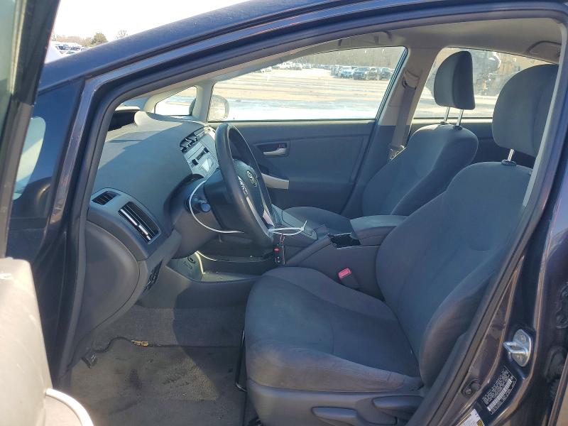 2011 Toyota Prius VIN JTDKN3DU2B5341186 COPART salvage auction — FRONT END, Wv - Salvage Certificate, sold $1,000 on 2026-07-28 (photo 7)