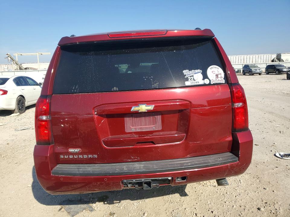 2019 Chevrolet Suburban VIN 1GNSKHKC8KR316597 COPART salvage auction — FRONT END, Ne - Cert Of Title-Salvage, sold $100 on 2026-07-09 (photo 6)