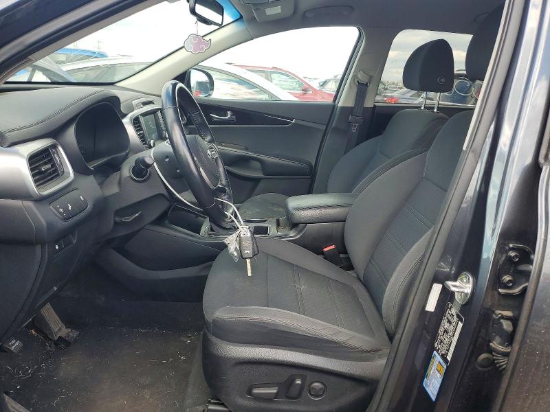 2019 Kia Sorento VIN 5XYPGDA39KG600295 COPART salvage auction — FRONT END, Il - Salvage Certificate, sold $3,600 on 2026-07-28 (photo 7)