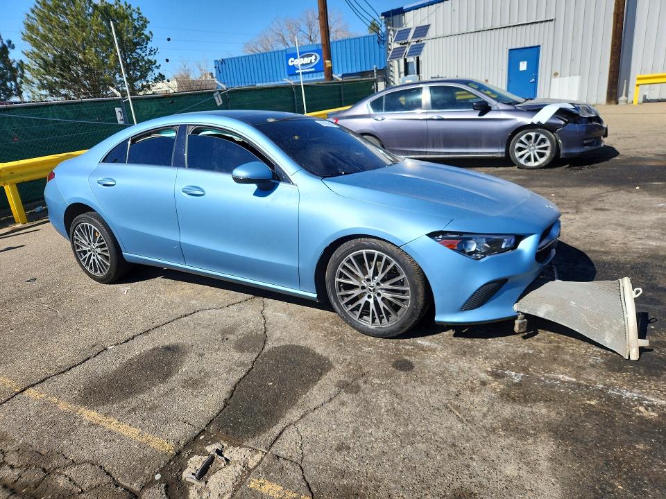 2020 Mercedes-benz Cla-klasse VIN WDD5J4HB6LN072060 COPART salvage auction — FRONT END, CO - SALVAGE TITLE, sold $4,700 on 2026-07-09 (photo 4)