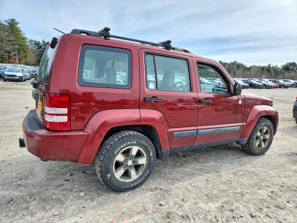 2008 Jeep Liberty (north america) VIN 1J8GN28K28W251332 COPART salvage auction — SIDE, Ma - Certificate Of Title, sold $750 on 2026-07-09 (photo 3)