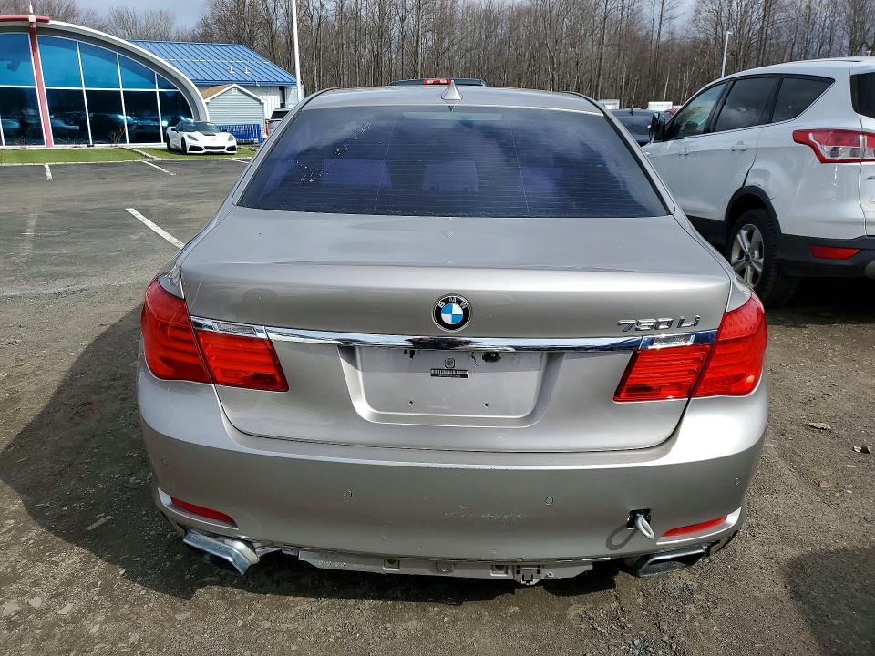 2010 BMW 7 series VIN WBAKC8C5XAC430220 COPART salvage auction — FRONT END, WV - CERTIFICATE OF TITLE, sold $2,900 on 2026-07-31 (photo 6)