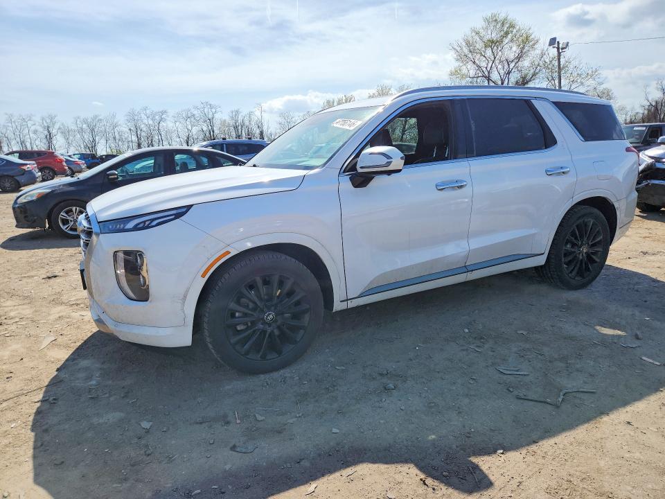 2020 Hyundai Palisade VIN KM8R54HE8LU052212 COPART salvage auction — REAR END, Md - Cert Of Salvage-Parts Only, sold $5,500 on 2026-07-28 (photo 1)