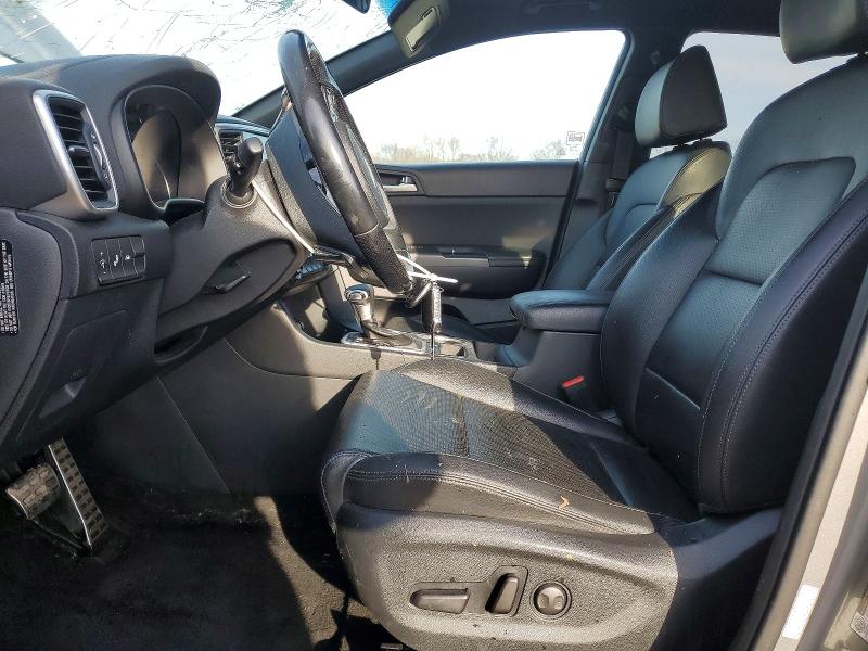 2021 Kia Sportage VIN KNDP63AC3M7866859 COPART salvage auction — HAIL, Il - Salvage Certificate, sold $3,950 on 2026-07-31 (photo 7)