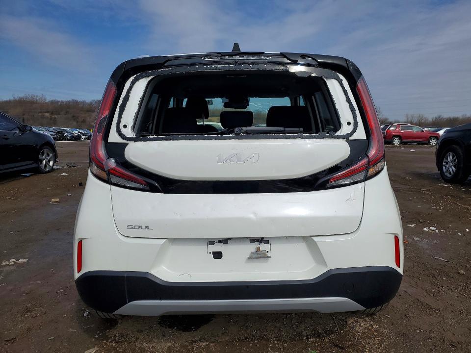 2025 Kia Soul VIN KNDJ23AU6S7940332 COPART salvage auction — HAIL, Il - Salvage Certificate, sold $4,600 on 2026-07-22 (photo 6)