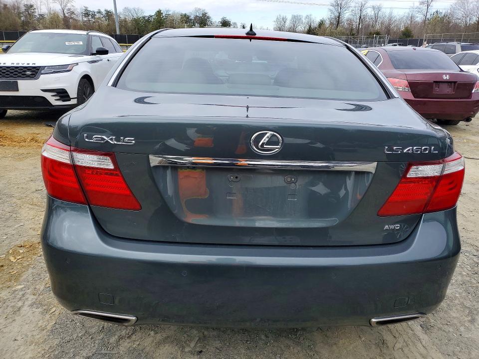 2009 Lexus Ls VIN JTHDL46F195000244 COPART salvage auction — FRONT END, Md - Cert Of Salvage > 75% Damage, sold $850 on 2026-07-24 (photo 6)