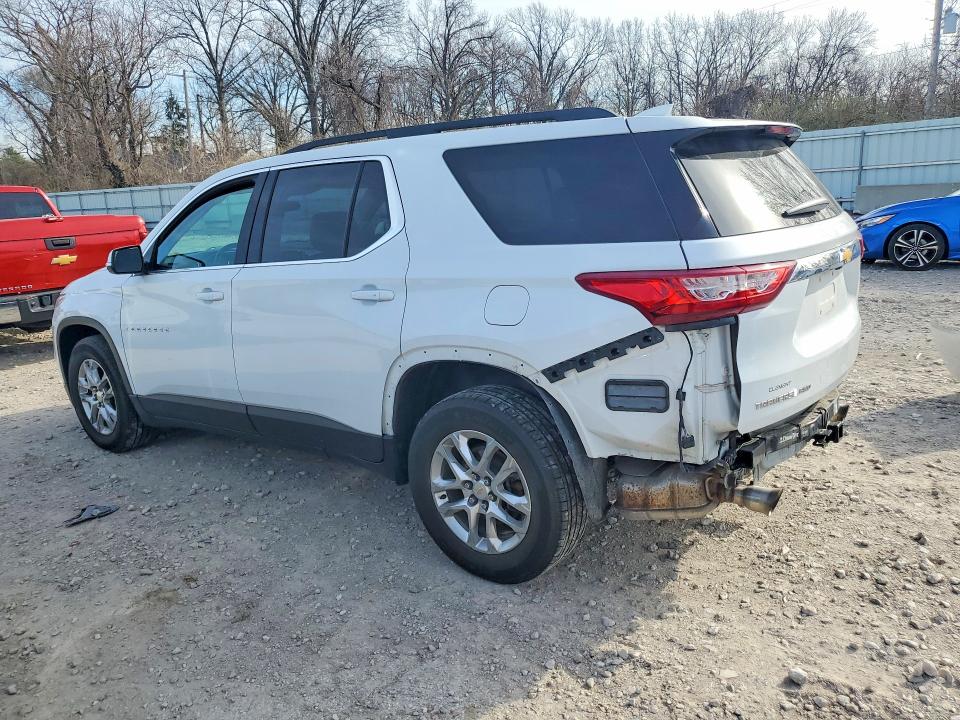 2021 Chevrolet Traverse VIN 1GNEVHKW2MJ192150 COPART salvage auction — REAR END, Mo - Salvage Certificate Of Title, sold $3,200 on 2026-07-03 (photo 2)