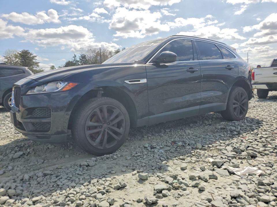 2019 Jaguar F-pace VIN SADCJ2FXXKA396191 COPART salvage auction — REAR END, Ct - Dealer Only Clean Title, sold $4,500 on 2026-07-08 (photo 1)