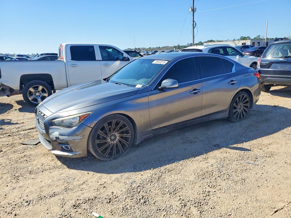 2017 Infiniti Q50 VIN JN1EV7AP1HM740269 COPART salvage auction — MINOR DENT/SCRATCHES, Mt - Certificate Of Title, sold $1,500 on 2026-07-28 (photo 1)