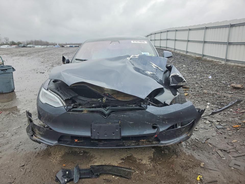2021 Tesla VIN 5YJSA1E63MF455053 COPART salvage auction — FRONT END, Salvage Title, sold $11,700 on 2026-07-22 (photo 5)