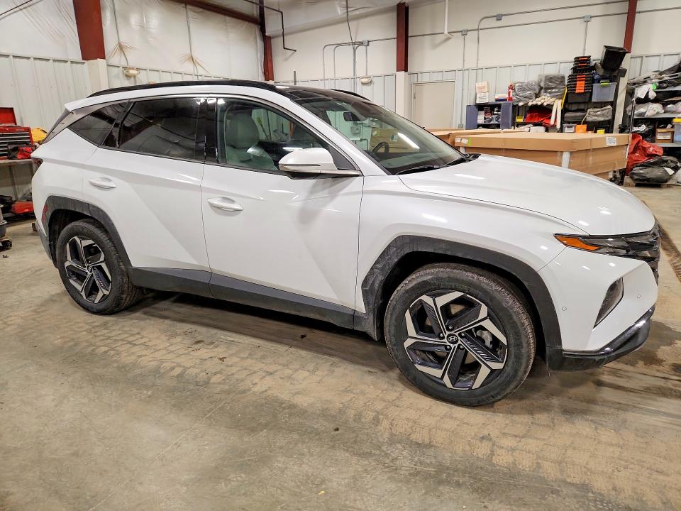 2024 Hyundai Tucson VIN KM8JECD13RU148879 COPART salvage auction — REAR END, Wi - Cert Of Title-Salvage Vehicle, sold $13,500 on 2026-07-14 (photo 4)