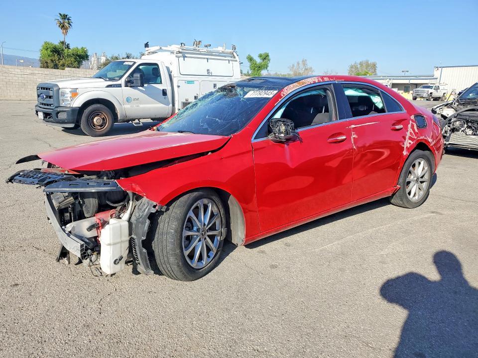 2020 Mercedes-benz A VIN WDD3G4EBXLW039003 — COPART salvage auction photo