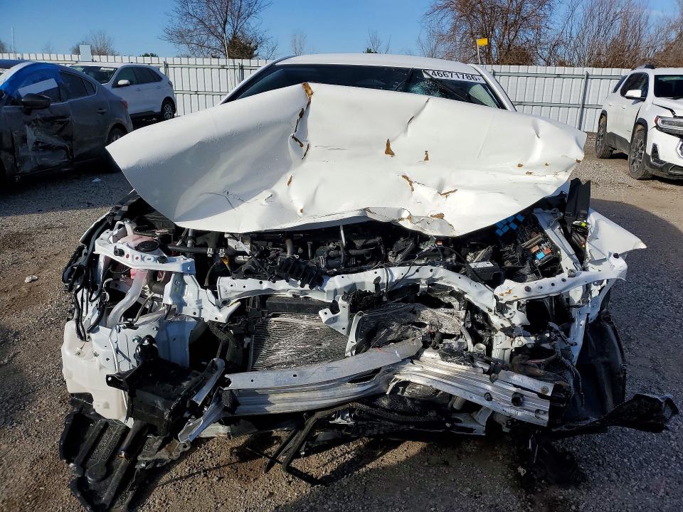 2025 Toyota Corolla VIN JTDBCMFE5S3108643 COPART salvage auction — FRONT END, On - Permit Salvage, sold $3,050 on 2026-07-07 (photo 5)