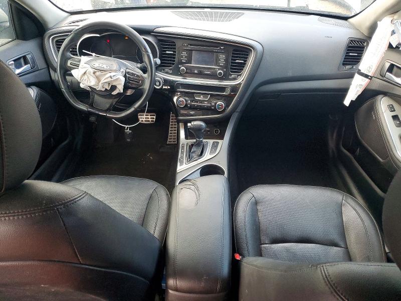 2014 Kia Optima VIN 5XXGR4A6XEG324724 COPART salvage auction — FRONT END, Salvage Title, sold $325 on 2026-07-17 (photo 8)